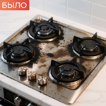 Жир у плиты и духовки